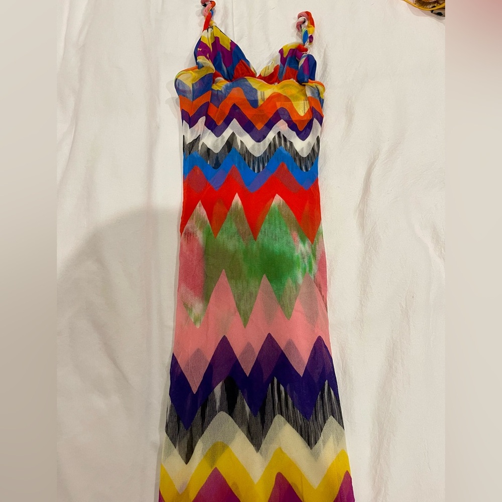 Missoni Multicolor Zigzag Swim Coverup